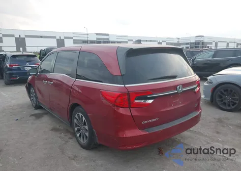2022 Honda Odyssey Ex-L z USA, uszkodzony, nr VIN 5FNRL6H70NB063238